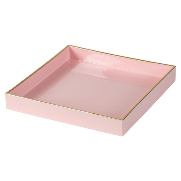 Trascocina Pink Square Decorative Tray TR2642953